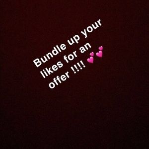 Bundle up your likes need to everything gone!